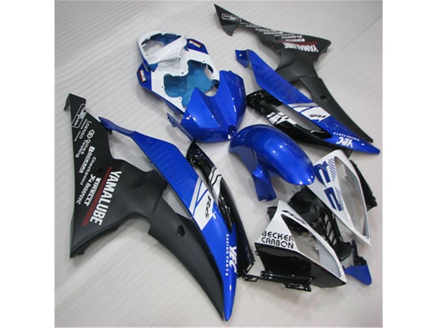 Loja Carenagem Moto Yamaha R6 08-16 - Branco Azul Preto Loja Carenagem Moto Yamaha R6 08-16 - Branco Azul Preto