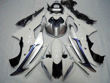 Loja Carenagem Moto Yamaha R6 08-16 - Branco Preto Azul