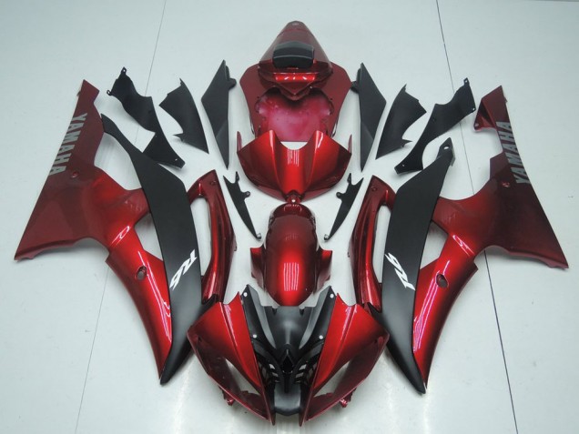 Loja Carenagem Moto Yamaha R6 08-16 - Doce Vermelho & Preto Loja Carenagem Moto Yamaha R6 08-16 - Doce Vermelho & Preto