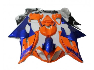 Loja Carenagem Moto Yamaha R6 08-16 - Laranja Azul