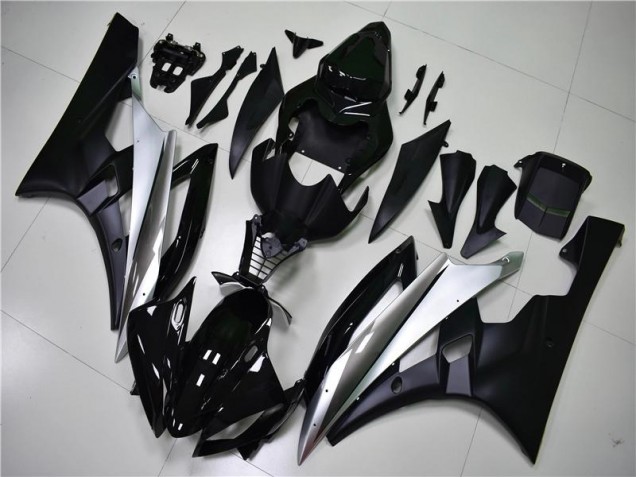 Loja Carenagem Moto Yamaha R6 08-16 - Prata Preto Loja Carenagem Moto Yamaha R6 08-16 - Prata Preto