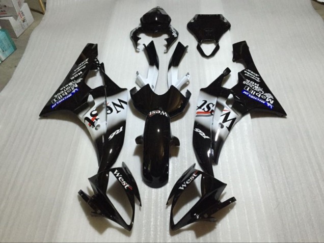 Loja Carenagem Moto Yamaha R6 08-16 - Preto Brilhante