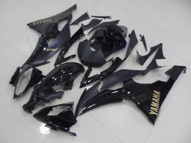 Loja Carenagem Moto Yamaha R6 08-16 - Preto & Ouro Adesivo Loja Carenagem Moto Yamaha R6 08-16 - Preto & Ouro Adesivo