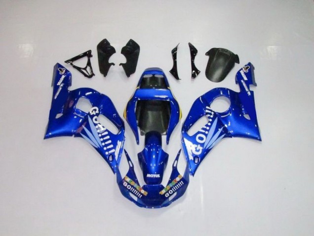 Loja Carenagem Moto Yamaha R6 98-02 - Azul Branco Go Motul Loja Carenagem Moto Yamaha R6 98-02 - Azul Branco Go Motul