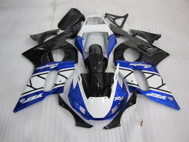 Loja Carenagem Moto Yamaha R6 98-02 - Azul Branco Preto Loja Carenagem Moto Yamaha R6 98-02 - Azul Branco Preto