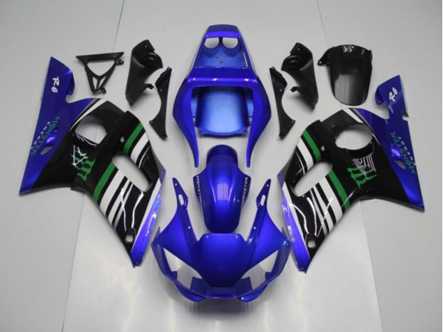 Loja Carenagem Moto Yamaha R6 98-02 - Azul Monster Loja Carenagem Moto Yamaha R6 98-02 - Azul Monster