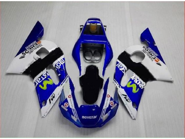Loja Carenagem Moto Yamaha R6 98-02 - Azul Verde Branco Loja Carenagem Moto Yamaha R6 98-02 - Azul Verde Branco