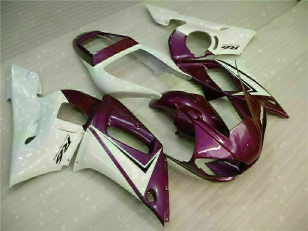 Loja Carenagem Moto Yamaha R6 98-02 - Roxo Branco Loja Carenagem Moto Yamaha R6 98-02 - Roxo Branco