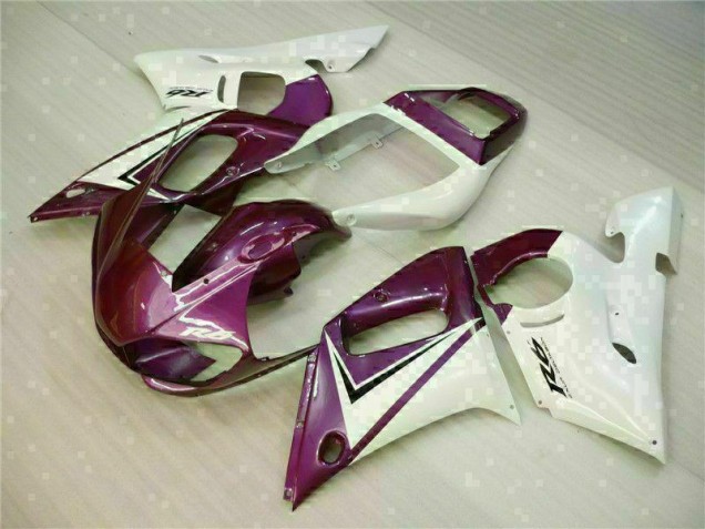 Loja Carenagem Moto Yamaha R6 98-02 - Roxo Branco Loja Carenagem Moto Yamaha R6 98-02 - Roxo Branco
