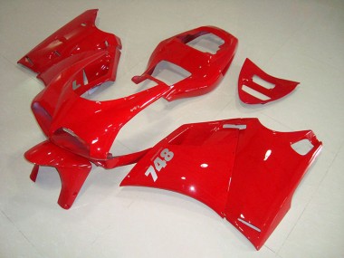 Loja Carenagem & Plástico Moto Ducati 748 916 996 996S 93-05 - Vermelho