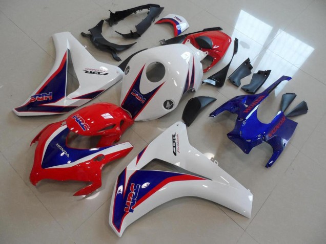 Loja Carenagem & Plástico Moto Honda CBR 1000RR 08-11 - Vermelho Branco Azul HRC