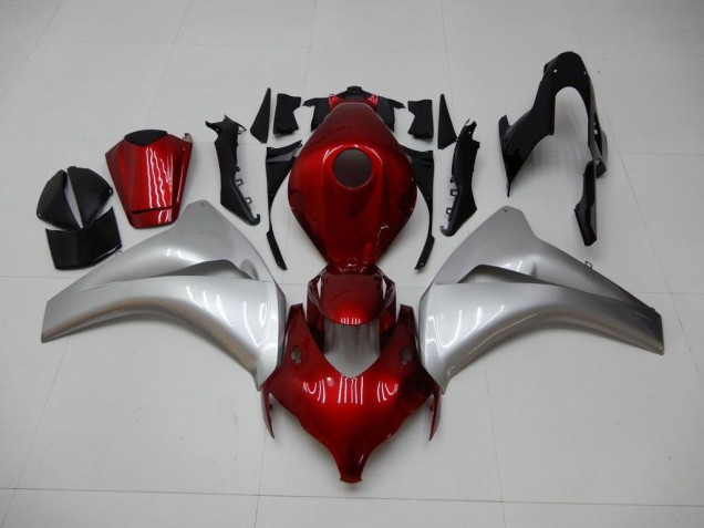 Loja Carenagem & Plástico Moto Honda CBR 1000RR 08-11 - Vermelho Prata Loja Carenagem & Plástico Moto Honda CBR 1000RR 08-11 - Vermelho Prata