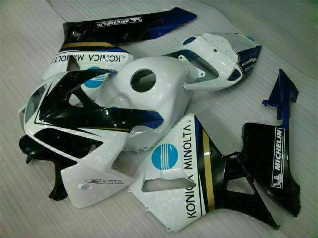 Loja Carenagem & Plástico Moto Honda CBR 600RR 05-06 - Branco Preto Loja Carenagem & Plástico Moto Honda CBR 600RR 05-06 - Branco Preto