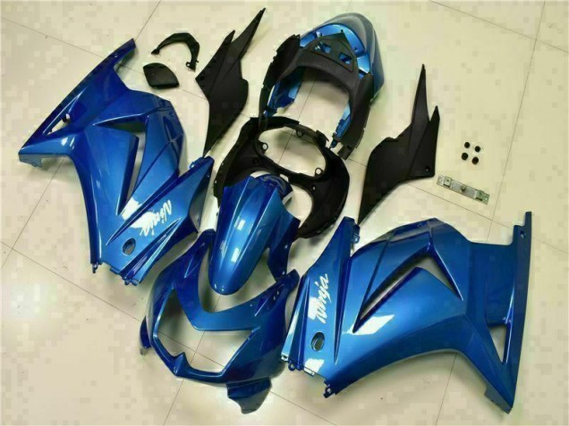 Loja Carenagem & Plástico Moto Kawasaki EX250 08-12 - Azul Preto Branco Ninja Loja Carenagem & Plástico Moto Kawasaki EX250 08-12 - Azul Preto Branco Ninja