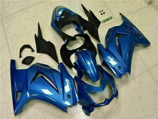 Loja Carenagem & Plástico Moto Kawasaki EX250 08-12 - Azul Preto Branco Ninja Loja Carenagem & Plástico Moto Kawasaki EX250 08-12 - Azul Preto Branco Ninja