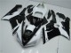 Loja Carenagem & Plástico Moto Kawasaki ZX6R 05-06 - Preto Branco Loja Carenagem & Plástico Moto Kawasaki ZX6R 05-06 - Preto Branco