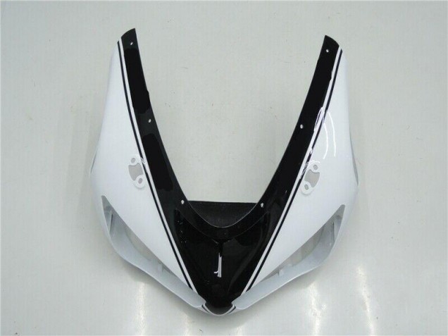 Loja Carenagem & Plástico Moto Kawasaki ZX6R 05-06 - Preto Branco Loja Carenagem & Plástico Moto Kawasaki ZX6R 05-06 - Preto Branco