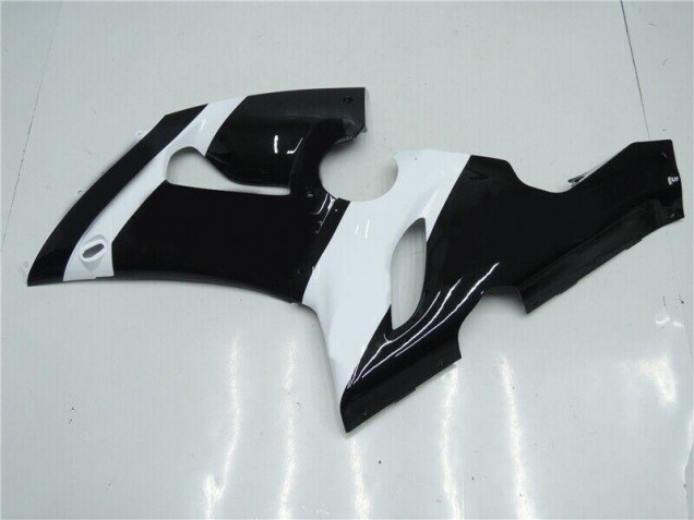 Loja Carenagem & Plástico Moto Kawasaki ZX6R 05-06 - Preto Branco Loja Carenagem & Plástico Moto Kawasaki ZX6R 05-06 - Preto Branco