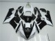 Loja Carenagem & Plástico Moto Kawasaki ZX6R 05-06 - Preto Branco Loja Carenagem & Plástico Moto Kawasaki ZX6R 05-06 - Preto Branco