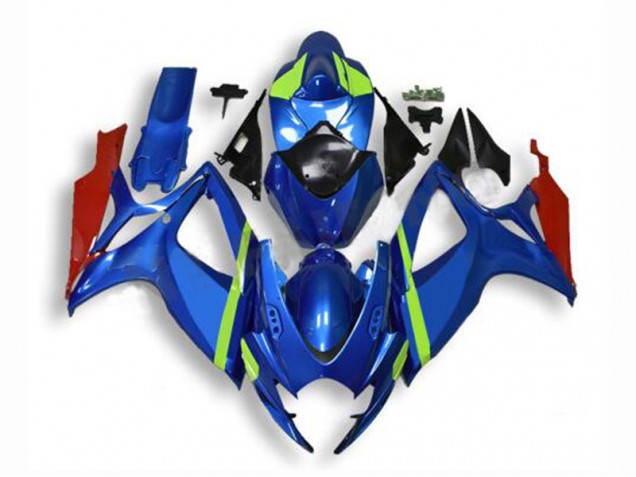 Loja Carenagem & Plástico Moto Suzuki GSXR 600 / 750 K6 06-07 - Azul Loja Carenagem & Plástico Moto Suzuki GSXR 600 / 750 K6 06-07 - Azul