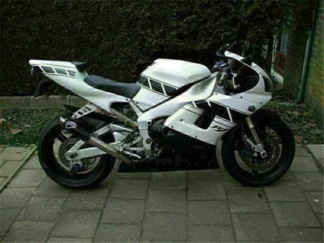 Loja Carenagem & Plástico Moto Yamaha R1 00-01 - Branco Loja Carenagem & Plástico Moto Yamaha R1 00-01 - Branco
