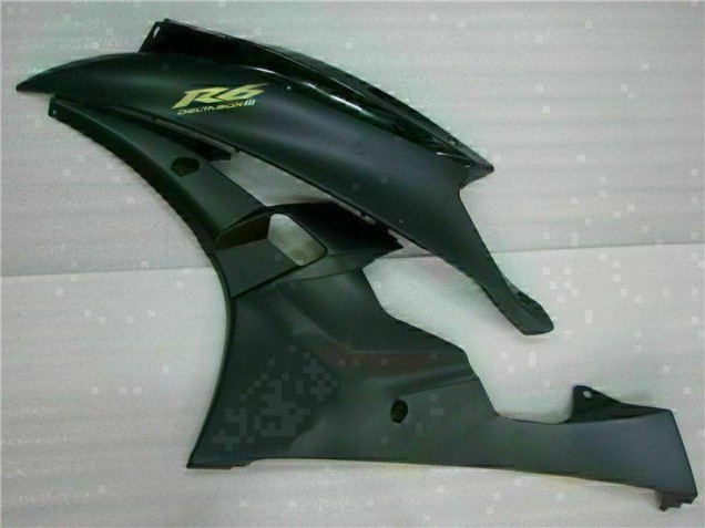 Loja Carenagem & Plástico Moto Yamaha R6 06-07 - Preto Fosco Loja Carenagem & Plástico Moto Yamaha R6 06-07 - Preto Fosco
