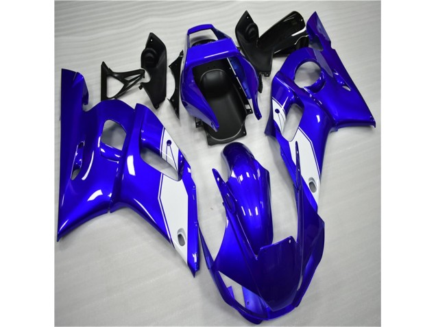 Loja Carenagem & Plástico Moto Yamaha R6 98-02 - Branco Azul Loja Carenagem & Plástico Moto Yamaha R6 98-02 - Branco Azul