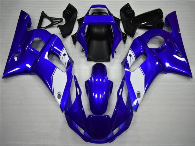 Loja Carenagem & Plástico Moto Yamaha R6 98-02 - Branco Azul Loja Carenagem & Plástico Moto Yamaha R6 98-02 - Branco Azul