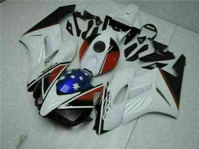 Loja Carroçaria Moto Honda CBR 1000RR 04-05 - Branco Preto Loja Carroçaria Moto Honda CBR 1000RR 04-05 - Branco Preto