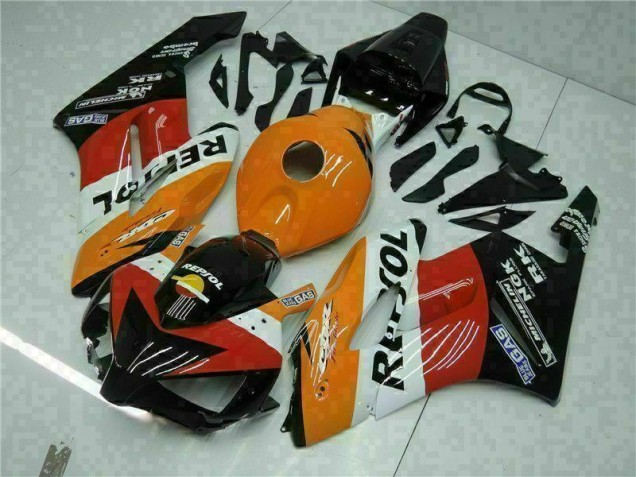 Loja Carroçaria Moto Honda CBR 1000RR 04-05 - Laranja Preto Repsol Loja Carroçaria Moto Honda CBR 1000RR 04-05 - Laranja Preto Repsol
