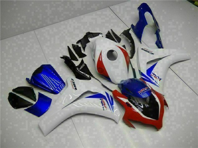 Loja Carroçaria Moto Honda CBR 1000RR 08-11 - Branco Azul Loja Carroçaria Moto Honda CBR 1000RR 08-11 - Branco Azul