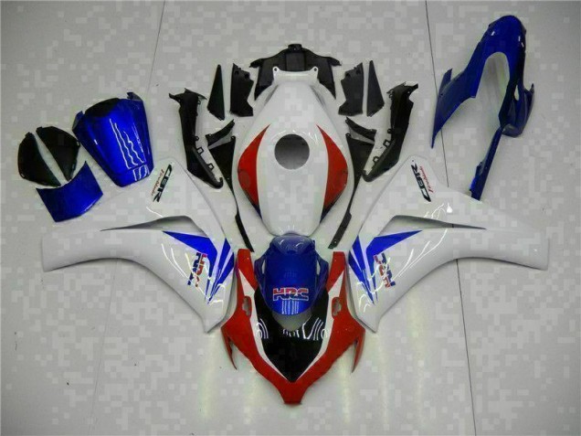 Loja Carroçaria Moto Honda CBR 1000RR 08-11 - Branco Azul Loja Carroçaria Moto Honda CBR 1000RR 08-11 - Branco Azul