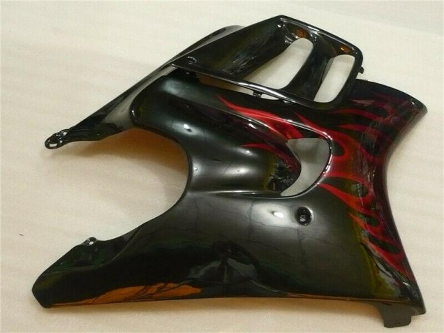 Loja Carroçaria Moto Honda CBR 600 F4i 04-07 - Preto Vermelho Chama Loja Carroçaria Moto Honda CBR 600 F4i 04-07 - Preto Vermelho Chama