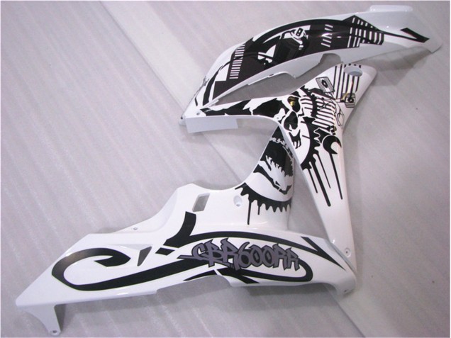 Loja Carroçaria Moto Honda CBR 600RR 07-08 - Preto Branco Loja Carroçaria Moto Honda CBR 600RR 07-08 - Preto Branco
