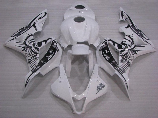 Loja Carroçaria Moto Honda CBR 600RR 07-08 - Preto Branco Loja Carroçaria Moto Honda CBR 600RR 07-08 - Preto Branco