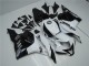 Loja Carroçaria Moto Honda CBR 600RR 09-12 - Branco Preto Loja Carroçaria Moto Honda CBR 600RR 09-12 - Branco Preto
