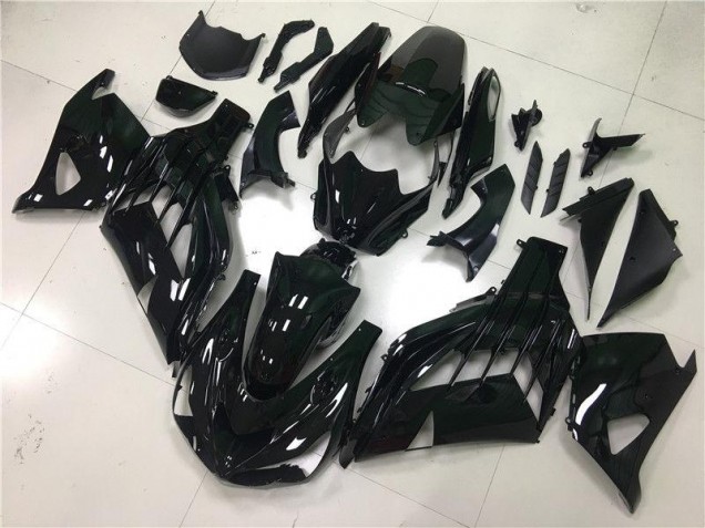 Loja Carroçaria Moto Kawasaki ZX14R ZZR 1400 12-21 - Preto Brilhante Loja Carroçaria Moto Kawasaki ZX14R ZZR 1400 12-21 - Preto Brilhante