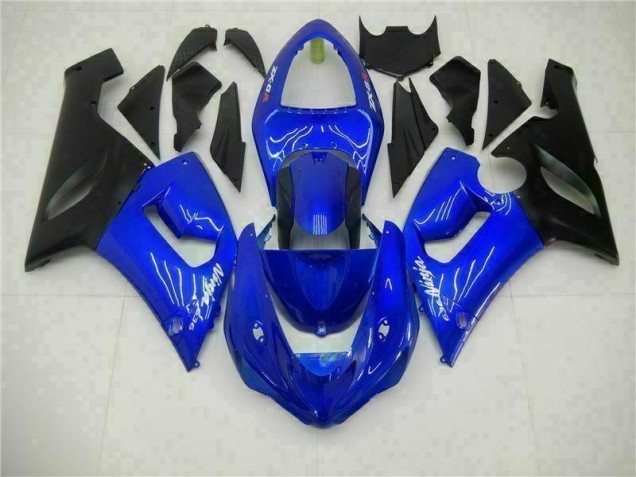 Loja Carroçaria Moto Kawasaki ZX6R 05-06 - Azul Loja Carroçaria Moto Kawasaki ZX6R 05-06 - Azul