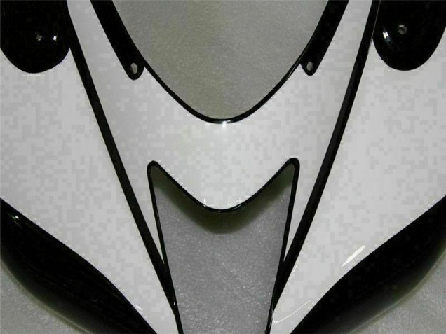 Loja Carroçaria Moto Kawasaki ZX6R 07-08 - Preto Branco Loja Carroçaria Moto Kawasaki ZX6R 07-08 - Preto Branco