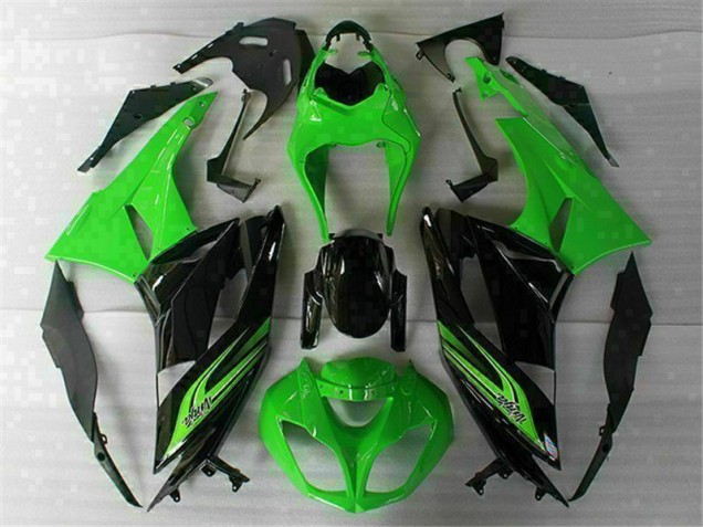 Loja Carroçaria Moto Kawasaki ZX6R 09-12 - Verde Preto Loja Carroçaria Moto Kawasaki ZX6R 09-12 - Verde Preto