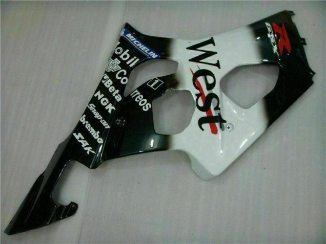 Loja Carroçaria Moto Suzuki GSXR 1000 K3 03-04 - Branco Preto