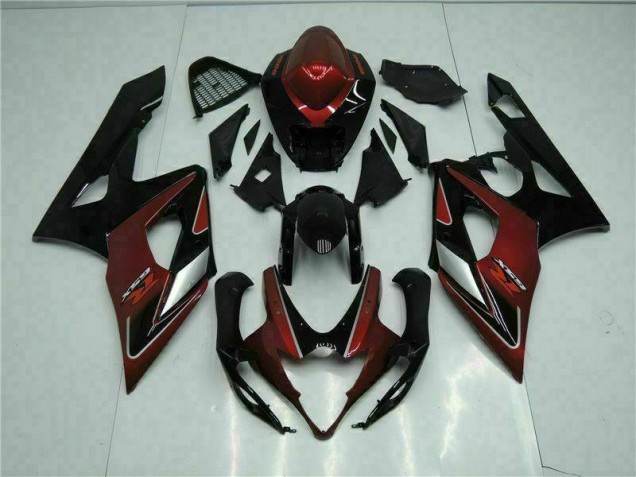 Loja Carroçaria Moto Suzuki GSXR 1000 K5 05-06 - Vermelho Preto Loja Carroçaria Moto Suzuki GSXR 1000 K5 05-06 - Vermelho Preto