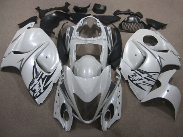 Loja Carroçaria Moto Suzuki GSXR 1300 Hayabusa 08-19 - Branco Preto Loja Carroçaria Moto Suzuki GSXR 1300 Hayabusa 08-19 - Branco Preto