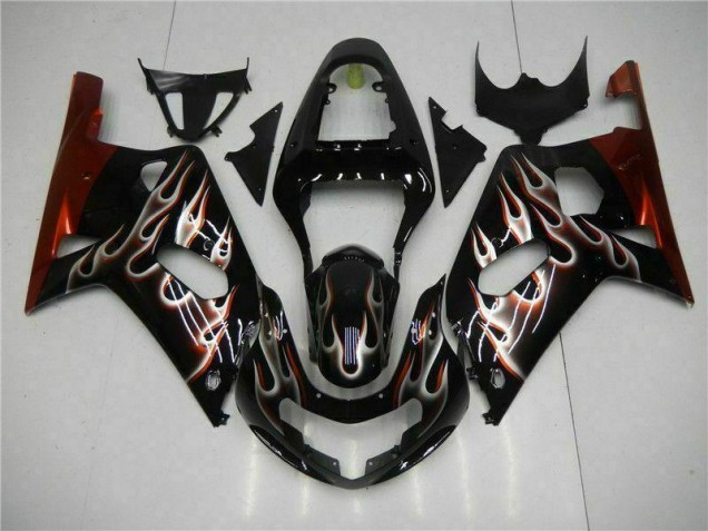 Loja Carroçaria Moto Suzuki GSXR 600 / 750 K1 K2 K3 01-03 - Preto Loja Carroçaria Moto Suzuki GSXR 600 / 750 K1 K2 K3 01-03 - Preto