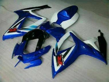 Loja Carroçaria Moto Suzuki GSXR 600 / 750 K6 06-07 - Azul Branco