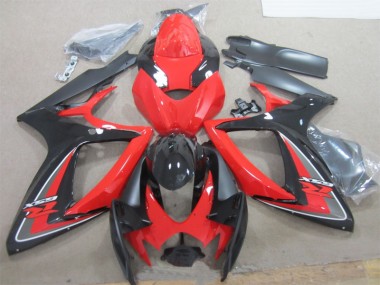Loja Carroçaria Moto Suzuki GSXR 600 K6 06-07 - Preto Vermelho
