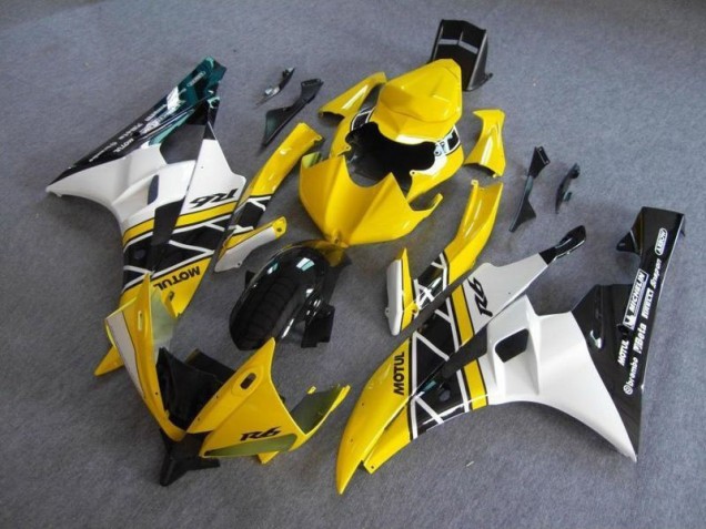 Loja Carroçaria Moto Yamaha R6 06-07 - Amarelo Preto Loja Carroçaria Moto Yamaha R6 06-07 - Amarelo Preto