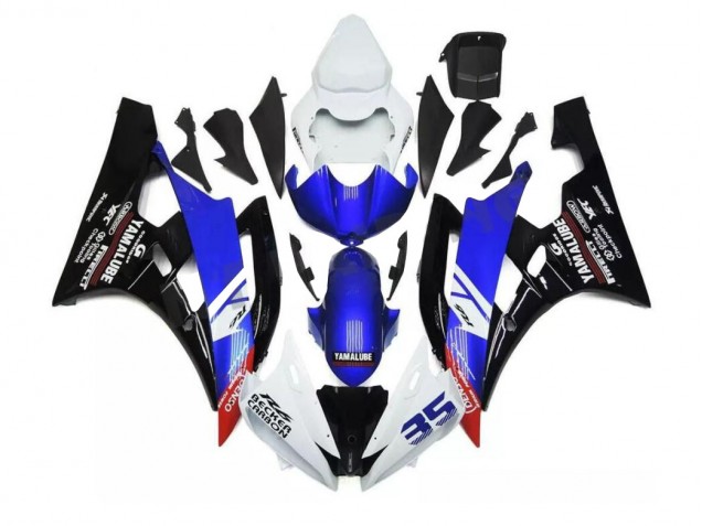Loja Carroçaria Moto Yamaha R6 06-07 - Azul Branco Loja Carroçaria Moto Yamaha R6 06-07 - Azul Branco