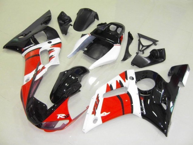 Loja Carroçaria Moto Yamaha R6 98-02 - Vermelho Branco Preto Loja Carroçaria Moto Yamaha R6 98-02 - Vermelho Branco Preto
