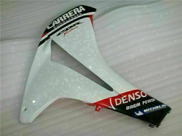 Loja Injeção Kit Carenagem Honda CBR 1000RR 08-11 - Branco Preto Loja Injeção Kit Carenagem Honda CBR 1000RR 08-11 - Branco Preto